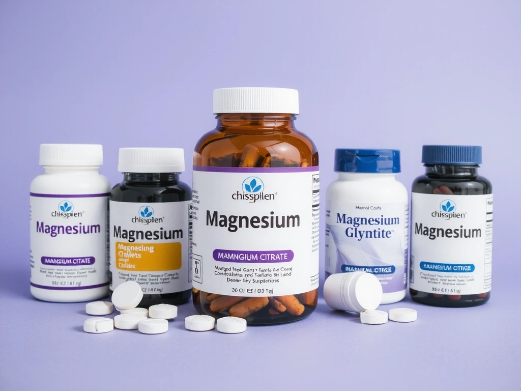 Magnesium supplements for relaxation and sleep