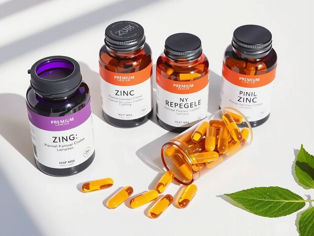 Premium Zinc supplements collection